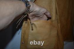 Mens REMY LEATHER Brown Butter Soft Leather Jacket Coat Size 40 Y-5