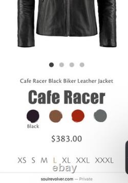 Mens Soul Revolver Leather Jacket