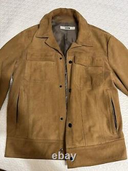 Mens Vintage Suede Jacket Medium System