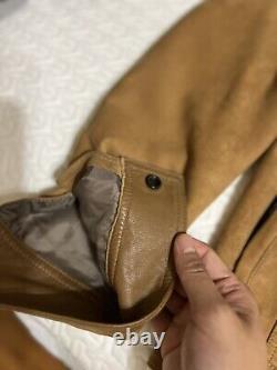 Mens Vintage Suede Jacket Medium System