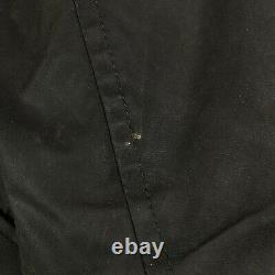 Mens Wax Jacket Barbour Care Commander Size S Waxed