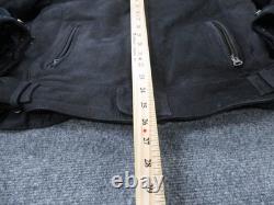 Merlin Heritage Collection Leather Jacket Mens 38 Biker Heavy Motorcycle Lined
