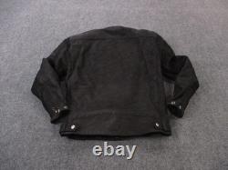 Merlin Heritage Collection Leather Jacket Mens 38 Biker Heavy Motorcycle Lined