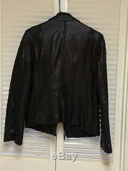 Michael Kors Premium Leather Jacket Women's Size L