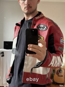 Miline Bike Motorcycle Racing Jacket Leather