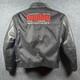 Milwaukee Big Dog Motorcycles Black Leather Riding Jacket Mens Large
