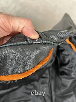 Milwaukee Leather Jacket Mens Size XL Black Sporty Scooter Crossover Motorcycle