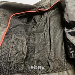 Milwaukee Leather Motorcycle Jacket Large Ventilation Zip Liner Utility Pockets