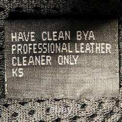 Milwaukee Leather Motorcycle Jacket Large Ventilation Zip Liner Utility Pockets