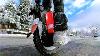 Mini Electric Snowmobile Gotway Clark Pedals And Knobby Tire