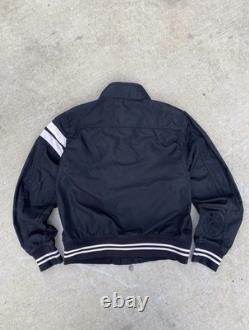 Moncler Big Logo Moto Bomber Windbreaker Jacket / Size 3 Moncler Big Logo Moto Bomber Windbreaker Jacket / Size 3