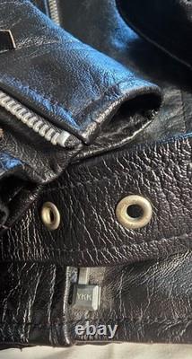 Motorcycle GENUINE LEATHER JACKET SIZE 46