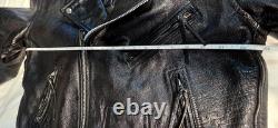 Motorcycle GENUINE LEATHER JACKET SIZE 46