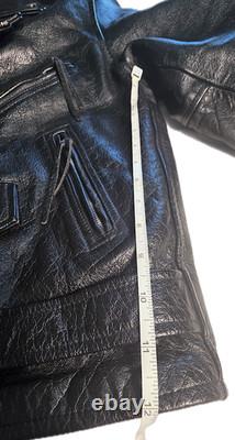 Motorcycle GENUINE LEATHER JACKET SIZE 46