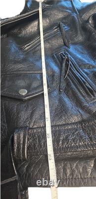 Motorcycle GENUINE LEATHER JACKET SIZE 46
