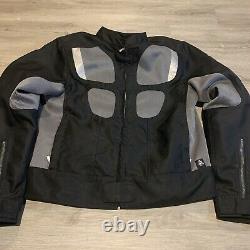 Motorcycle Jacket BMW Motorrad Air Flow 2 Size 40R Padded Excellent Used