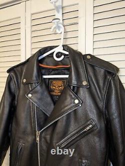 Motorcycle Jacket Milwaukee Leather Harley Davidson Size Small Mint Condition