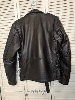 Motorcycle Jacket Milwaukee Leather Harley Davidson Size Small Mint Condition