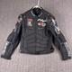 Motorcycle Jacket Yellow Corn Mens Medium Black Titanium Max Armored