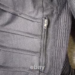 Motorcycle Jacket Yellow Corn Mens Medium Black Titanium Max Armored