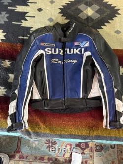 Motorcycle jackets for men leather Suzuki
