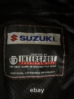 Motorcycle jackets for men leather Suzuki