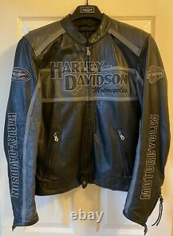 Motorcycle leather jacket men used
