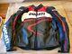 Motorradjacke Ducati Gr 52 L schwere Qualität Leder