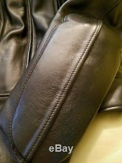 Mr S. Leather Cafe Racer Leather motorcycle Jacket with liner like new size 44