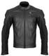 NEW Leather Motorcycle Jacket Riding CE Armor Biker Jacket Black GDM Men's