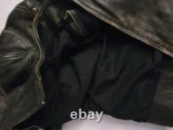 Needs New Zipper! Vtg 2006 Official Harley Davidson XL Leather Jacket Leather