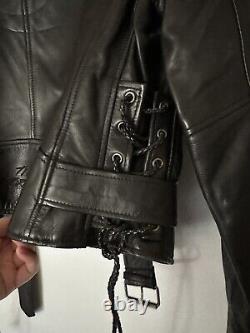 New Titan Women's Leather Motorcycle Jacket Never Used Perfect Condition
