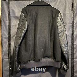 Nike & Lebron James rare Leather Jacket collaboration Black Large