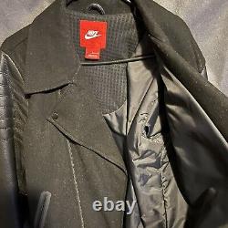 Nike & Lebron James rare Leather Jacket collaboration Black Large