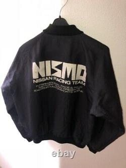 Nismo Old Logo MA1 Bomber Jacket Windbreaker Rare JDM 90s Skyline 240SX R32 S13