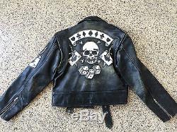 North Beach Vintage Leather Jacket Ace