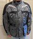 Olympia AST Motorcycle Jacket, Cordura, Vented with Zip-in Liner, Men's XL, gray