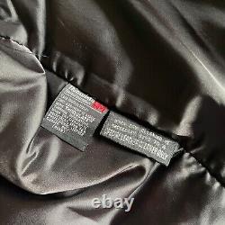 Open Road Wilson Vtg Black Leather Fringe Moto Jacket Concho Medium-Thinsulate