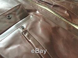 Orvis Vanson Horsehide Leather Jacket Mens Large