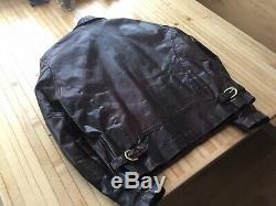 Orvis Vanson Horsehide Leather Jacket Mens Large