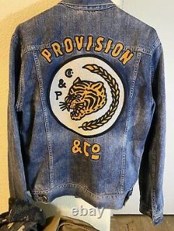 P & co jean jacket Embroidered