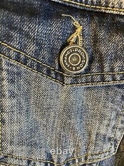P & co jean jacket Embroidered