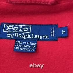 Pair Of Rare VTG Polo Ralph Lauren Men's Canvas Med. Trench Coat Brown & Green