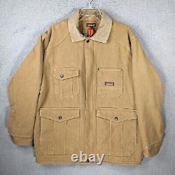 Patagonia Coat Jacket Men's Large Beige Iron Forge Hemp Canvas Chore Work Barn