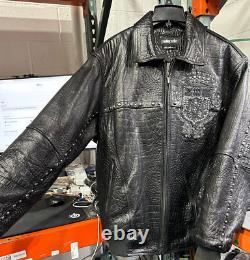 Pelle Pelle Marc Buchanan Leather Jacket Studded Size XL