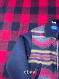 Pendleton S Southwestern Aztec Plaid Wool Western 1990s RRL Work Jacket