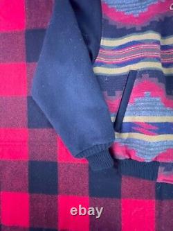 Pendleton S Southwestern Aztec Plaid Wool Western 1990s RRL Work Jacket