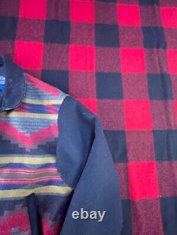 Pendleton S Southwestern Aztec Plaid Wool Western 1990s RRL Work Jacket