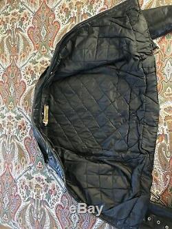 Perfecto/Schott Black Motorcycle Leather Jacket Men's Size 42