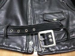 Perfecto schott 618 38 steerhide leather double motorcycle jacket racer 641